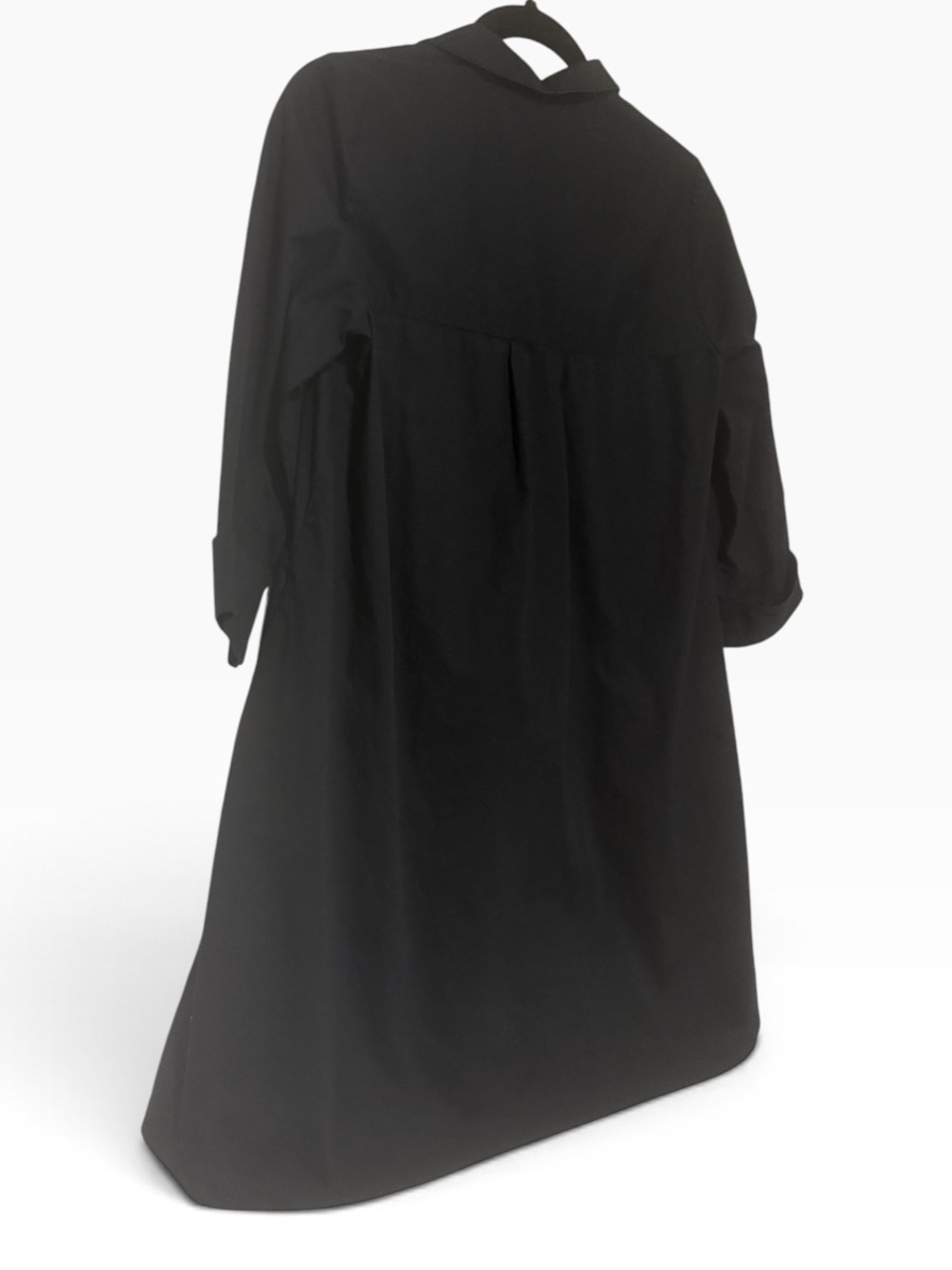 Tuckernuck Women's Black Charlie Shirt Dress A-line Mini in Size Small - Picture 5 of 7
